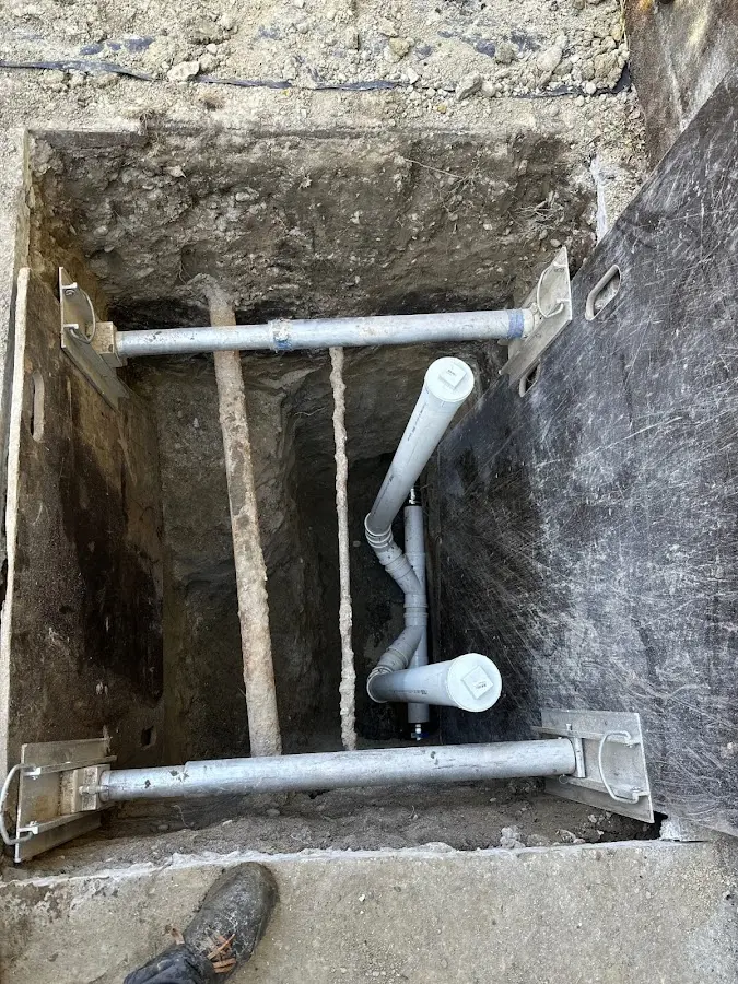 Experienced plumber completing Gas Line Repair work in West Seneca